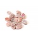 Oval Druzy Stones Drilled Natural Pink Color 10x15mm 