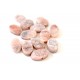 Oval Druzy Stones Drilled Natural Pink Color 10x15mm 