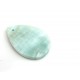 Russian Amazonite Top Drilled 30x20mm