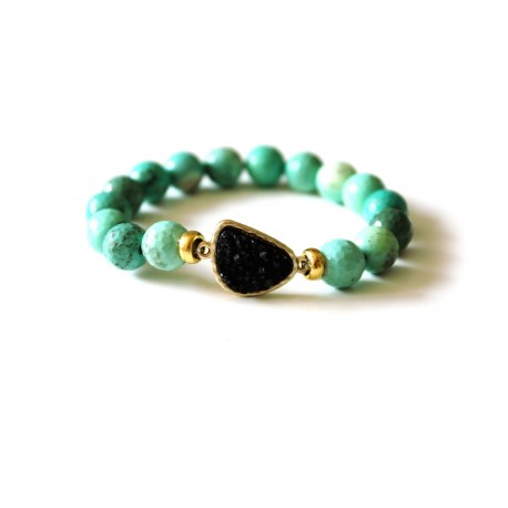 Elastic Druzy Bracelet