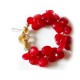 Red Chalcedony Bracelet