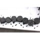 Round Druzy Stones Drilled Natural Green Color 10mm 