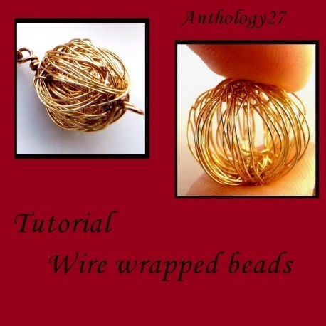 Wire Wrapped Beads Tutorial