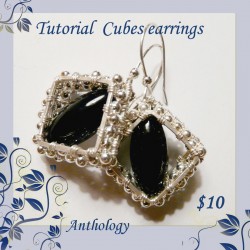 Cubes Earrings Tutorial