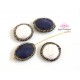 Navy Blue faceted Sodolite stone