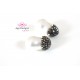 Shell pearl white beads