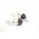 Shell pearl white beads