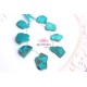 Turquoise stones set of 8 pcs