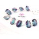 AAA Mystic Quartz stone size 13mmx18mm.