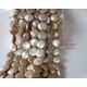 Gold Coin Fresh water pearls 12mm