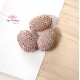 Egg Beads, CZ Pave Beads, 16x11mm, Cubic Zirconia Pave Bead, Oval Beads with Clear CZ Pave