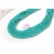 Dark Mint Chalcedony 3mmx4mm full strand