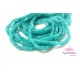 Dark Mint Chalcedony 3mmx4mm full strand