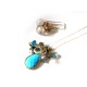 Blue Sea Charm Necklace