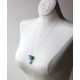 Blue Sea Charm Necklace