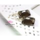 Smoky Quartz Earrings