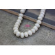 White Agate faceted rectangle shape