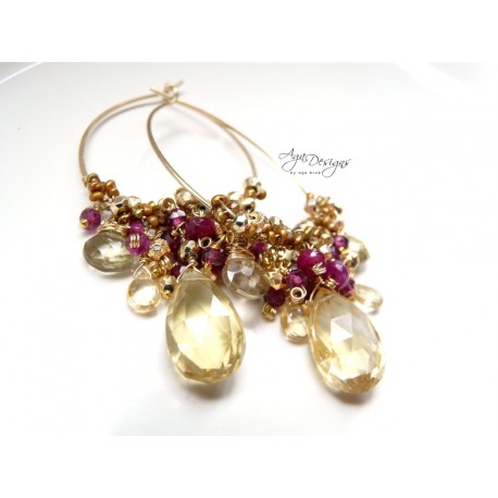 Poudre d'Or Earrings