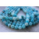 BIG Blue Jade rondelles stones 7mmx12mm