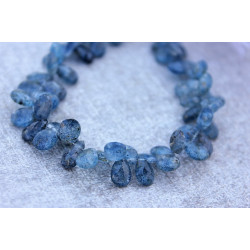 Kyanite Stone briolettes 6mm x 10mm