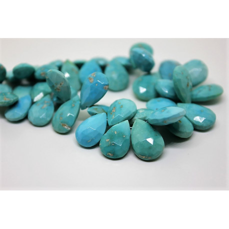 Aqua Quartz 12mmx16mm - NEW shape and color