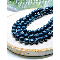 Black round Fresh Water Pearls 7mm