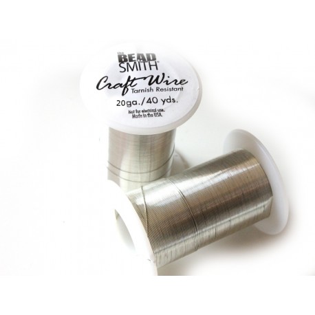 Craft wire 20 gauge silver