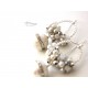 Wire, Pearls and Crystals Earrings