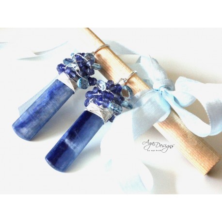 Kyanite Stone Earrings