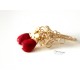 Rubies and Gold Earrings