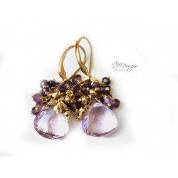 Light Amethyst Earrings