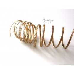 Brass texture wire 14 gauge