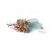 Mint Chalcedony and Opal Earrings