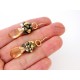 Citrine and Pyrite Earrings