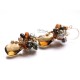 Beer Quartz Earrings