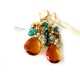 Topaz Quartz Earrings