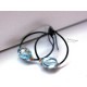 Swiss Topaz Hoops Earrings