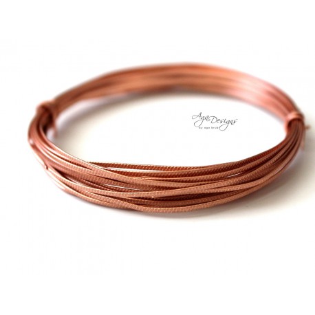 Copper Texture Wire - 20 gauge