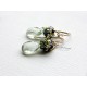 Green Pyrite Earrings