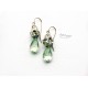 Green Pyrite Earrings