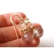 Champagne Quartz Earrings