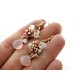 Light Pink Chalcedony Earrings