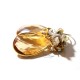 Honey Quartz and Pearls Earrings