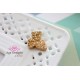 Center drilled round 1.5mm-2mm - mix of 6 strands 